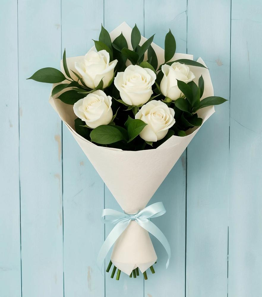 Букет цветов из: Розы в Поселок санатория Озеро Белое