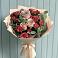 Букет цветов из: Гвоздики и Розы в Поселок санатория Озеро Белое