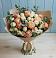 Букет цветов из: Альстромерии и Розы в Поселок санатория Озеро Белое