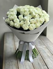 Букет 35 Белых роз #REPLACE_PRED# Поселок санатория Озеро Белое