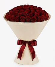Букет 101 Бордовая роза Блэк Бакарра #REPLACE_PRED# Поселок санатория Озеро Белое