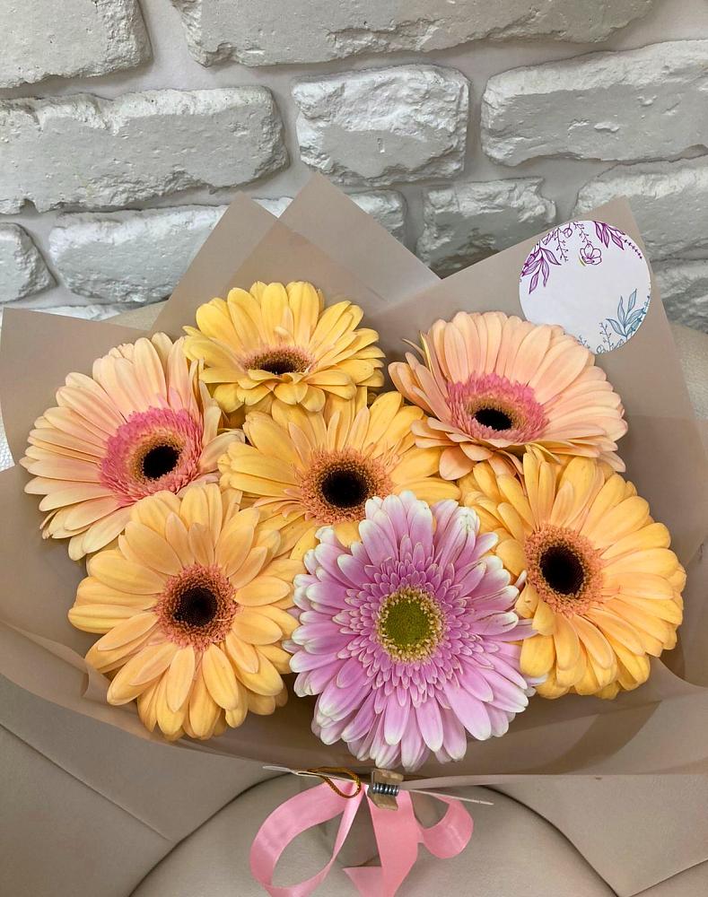 Букет цветов из: Герберы в Поселок санатория Озеро Белое