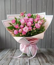 Букет Розовый кустик в Поселок санатория Озеро Белое