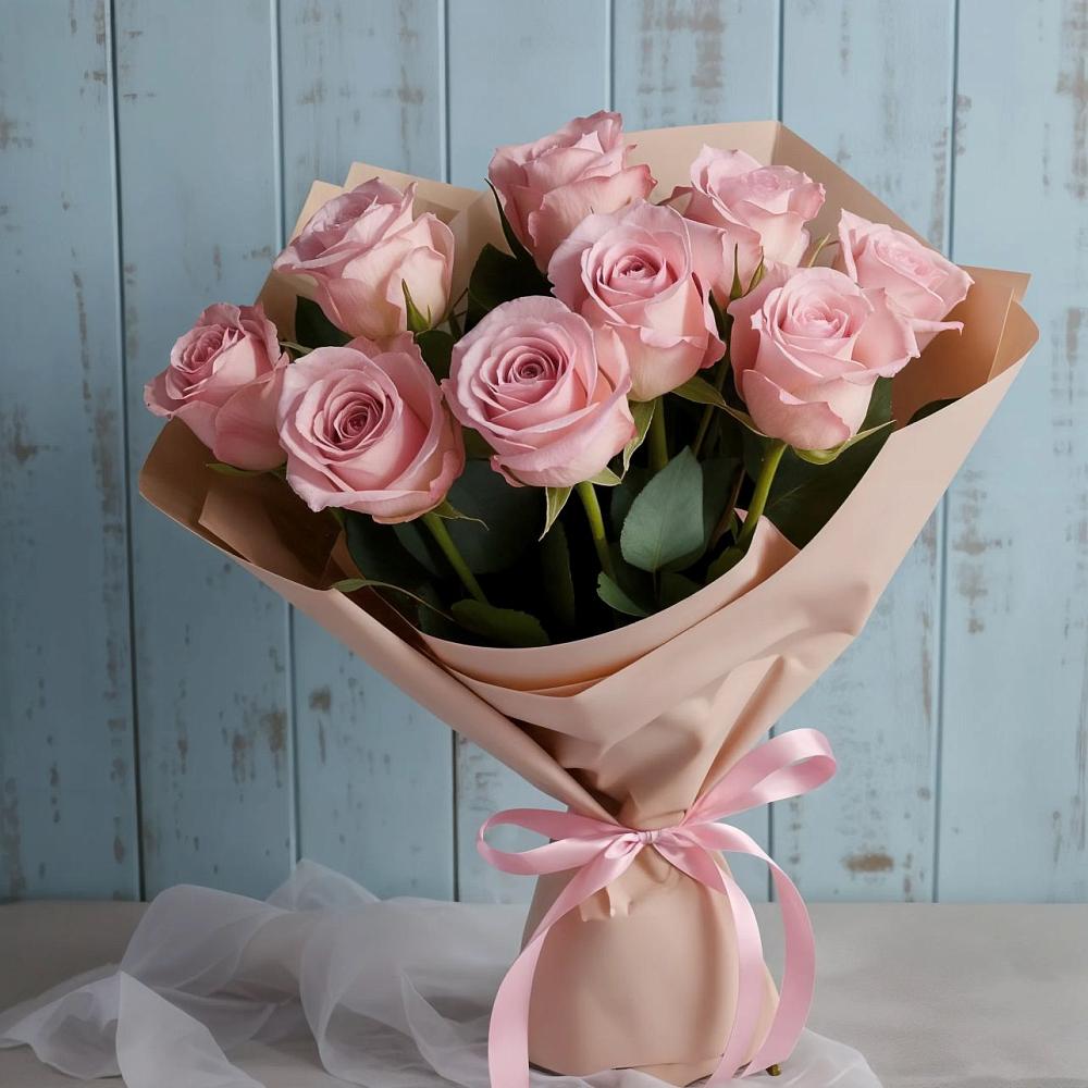 Букет цветов из: Розы в Поселок санатория Озеро Белое