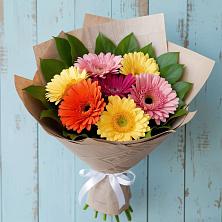 Букет цветов из:  Герберы в Поселок санатория Озеро Белое