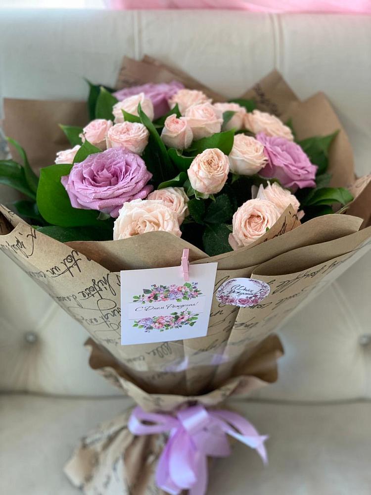 Букет цветов из: Розы в Поселок санатория Озеро Белое