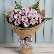 Букет цветов из:  Хризантемы в Поселок санатория Озеро Белое