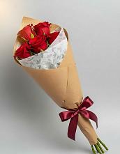 Букет цветов из:  Розы в Поселок санатория Озеро Белое