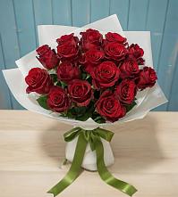 Букет Красные розы в Поселок санатория Озеро Белое