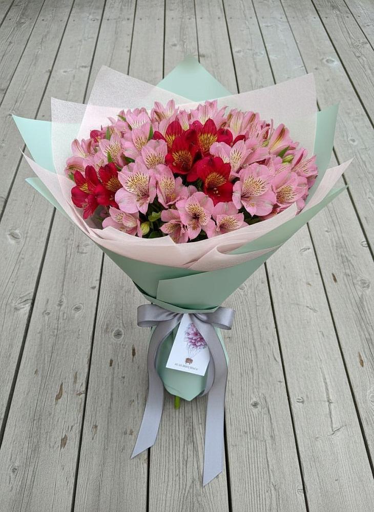 Букет цветов из: Альстромерии в Поселок санатория Озеро Белое