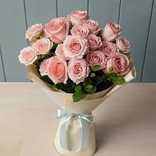 Букет Розовый шарм в Поселок санатория Озеро Белое