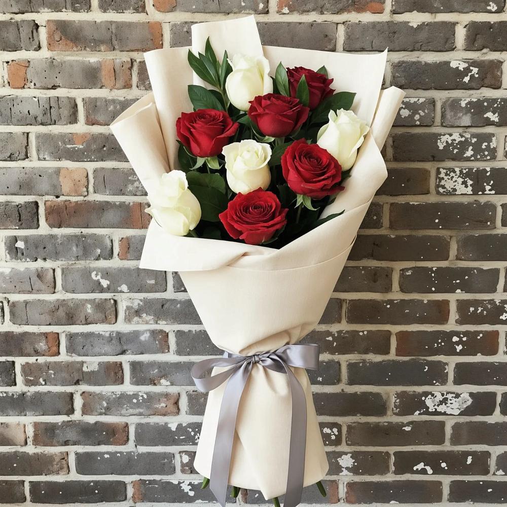 Букет цветов из: Розы в Поселок санатория Озеро Белое