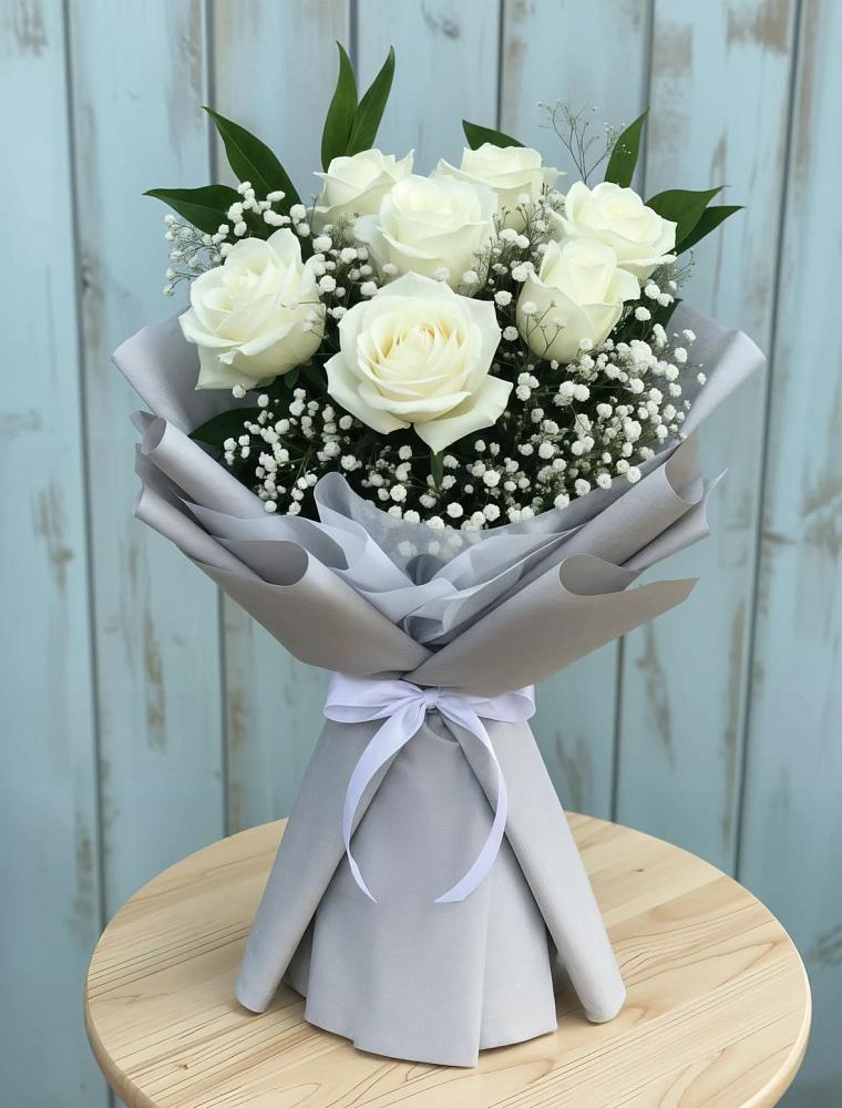 Букет цветов из: Розы в Поселок санатория Озеро Белое