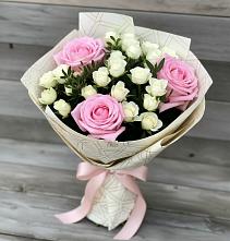 Букет цветов из:  Розы в Поселок санатория Озеро Белое
