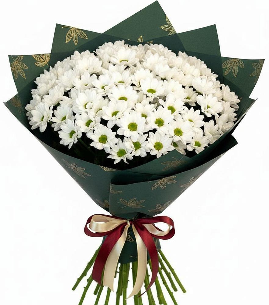Букет цветов из: Хризантемы в Поселок санатория Озеро Белое
