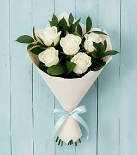 Букет цветов из:  Розы в Поселок санатория Озеро Белое