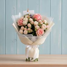 Букет цветов из:  Розы в Поселок санатория Озеро Белое