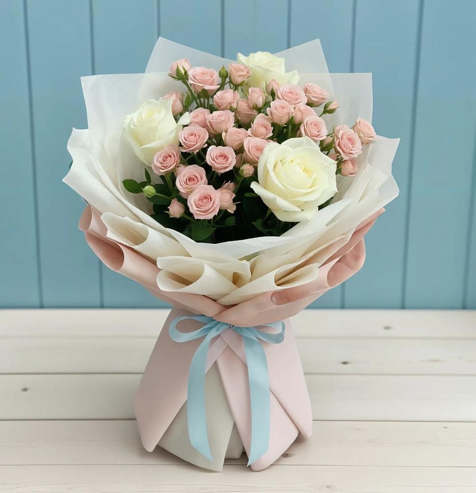 Букет цветов из: Розы в Поселок санатория Озеро Белое