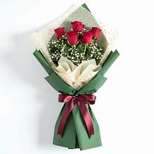 Букет цветов из:  Розы в Поселок санатория Озеро Белое