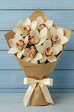 Букет цветов из:  Орхидеи и Розы #REPLACE_PRED# Поселок санатория Озеро Белое